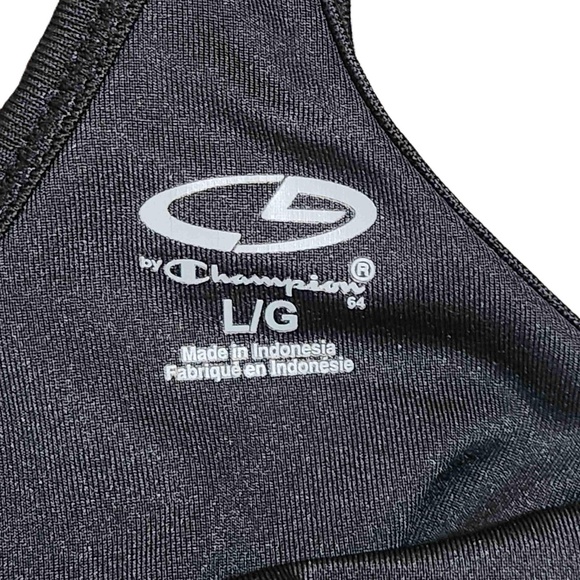 Champion Womens Gray Sleeveless Spaghetti Strap Athletic Tank Top Size L - Picture 9 of 12